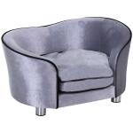 PawHut Pet Sofa Indoor Dog Cat Puppy Kitten Mat Cushion Bed Couch Chair House