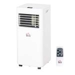 HOMCOM Climatiseur ventilateur déshumidificateur 3 en 1 - 9 000 BTU/h - blanc