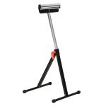 HOMCOM Roller Support Stand Metal Heavy Duty Adjustable Foldable Bench Saw Storage