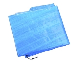 HOMCOM Capa Protetora Impermeável para Cama Elástica Ø244cm Trampolins Azul