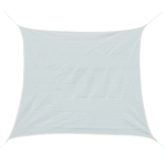 Outsunny Toldo vela Quadrado 3x3 HDPE Polietileno 185 g / m² Aço creme(c-1)