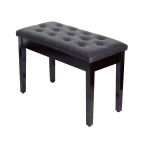 HomCom Banco de couro para piano Banco com arrumação - 75x35x50 cm