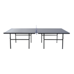 HOMCOM Mesa de Ping Pong Dobrável com Rede Cor Azul Aço e MDF152.5x274x76cm