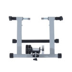 HOMCOM Rolo Magnético Treinamento Doméstico Treinador de Bicicleta Exercício Dobrável com Resistência de 8 Níveis Aço 120kg Preto(c-2)