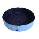 PawHut Piscina para Animais de Estimação Dobrável Φ140x30cm Azul