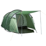 Outsunny Tenda de campismo para 3-4 Pessoas Dobrável À Prova de Água 2000+ mm À Prova de UV 20+ com Vestíbulo 426x206x154 cm Verde