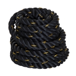 HOMCOM Corda Exercício Fitness desporto Crossfit Ф38mm Comprimento 12m Poliéster Ultra-Resistente(c-2)