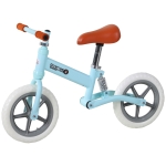 HOMCOM Bicicleta Sem Pedais Para Crianças Acima de 2 Anos Bicicleta de Treino Equilíbrio 85x36x54 cm Azul