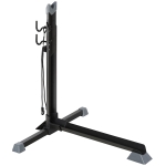 HOMCOM Suporte de bicicleta vertical para 1 bicicleta Altura ajustável 66x56x63-73,5 Preto