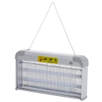 Outsunny Lâmpada Elétrica Anti-Mosquito Profissional Lâmpada Anti-mosquito Elétrico 30W Área 60m² com Luz UV para Exterior e Interior