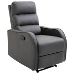 HOMCOM Poltrona Relax com cadeira reclinável manual de até 160° 65x89x100cm