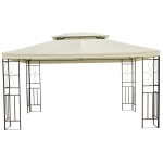 Outsunny Gazebo para Terraço Jardim Pátio Pérgola para jardim Tipo Tenda Pavilhão para Festa - 3x4x2,65m