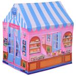 HOMCOM 3 en 1 Tienda De Campaña 1 Túnel Con 2 Carpas Zona Infantil Pop-Up Para Exterior y Interior Poliéster Más de 3 años(c-1)