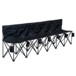 Banc de camping jardin 6 personnes pliable