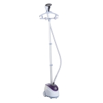 Homcom Défroisseur à Vapeur Vertical 1,8 L Blanc 64 x 8 x 137 cm