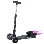 Trottinette pliable 3 roues lumière son