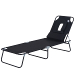 Bain de soleil de lecture inclinable pliable