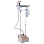 Homcom Défroisseur à Vêtements 1800 W Champagne 37 x 28 x 119 cm