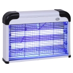 Destructeur d'insectes 20 W noir gris