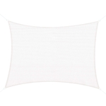 Outsunny Voile d'Ombrage Crème Rectangulaire 4 x 6 m