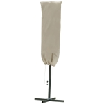 Housse de protection imperméable pour parasol droit polyester oxford