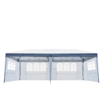 Outsunny Barnum Blanc Côtés Démontables 3 X 6 m