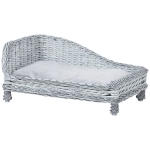 Lit canapé chien chat + coussin fourni velours(c-2)