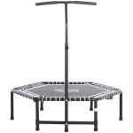 Trampoline de Fitness Ø 122 cm guidon hauteur réglable