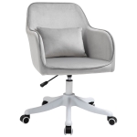 Vinsetto Chaise de bureau massante velours