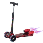 Trottinette pliable 3 roues lumière son