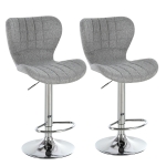 Lot de 2 chaises de salon design scandinave(c-2)