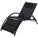Bain de soleil design contemporain inclinable réglable