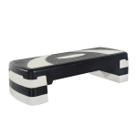 Homcom Stepper Fitness Aérobic Hauteur Réglable Noir 80 x 31 x 12 cm