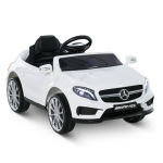 Homcom Voiture Télécommandée Mercedes GLA AMG Blanc 108 x 60 x 43 cm
