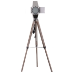 Homcom Lustre Design Néo-Rétro Double Abat-jour 40 W 18 x 18 x 38 cm(c-2)