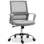 Fauteuil chaise de bureau ergonomique revêtement maille polyester(c-1)