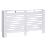 HOMCOM 152Lx19Wx81H cm MDF Radiator Cover-White