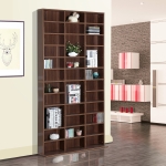 HOMCOM 195Hx102Wx23.5D cm Wooden Bookcase-White(c-2)