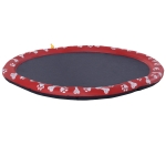PawHut Splash Pad Sprinkler for Pets Dog Bath Pool Water Game Mat Outdoor 150cm