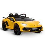HOMCOM Lamborghini SVJ 12V Kids Electric Ride On Car Sport Racing Toy RC for 3-8 Yrs