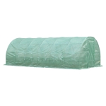 Outsunny Reinforced Walk in Polytunnel Greenhouse, 4x3x2 m(c-1)