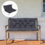 Outsunny Oxford Fabrics Tufted 3 Seater Swing Chair Cushion Grey(c-1)