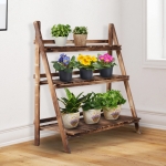Outsunny Flower Pot 3-Tier 60L x 37W x 93H cm-Fir Wood(c-2)