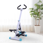 HOMCOM Steel Ergonomic Home Stepper w/ LCD Monitor