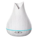 HOMCOM 300ml USB Oil Diffuser & Water Humidifier w/ 7 Lights Timer Auto Shutdown White
