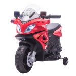 HOMCOM Kids 6V Electric Pedal Motorcycle Ride-On Toy Battery 18-48 months Red