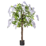 HOMCOM Artificial Wisteria Flower Tree