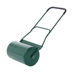 Outsunny 40L Metal Sand or Water Filled Lawn Roller Green(c-2)