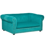 PawHut Pet Sofa Soft Dog Bed Couch with Removable Sponge Cushion Puppy Kitten Lounge