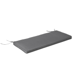 Outsunny Garden Bench Cushion 2 Seater Seat Pad for Patio Indoor & Outdoor Use